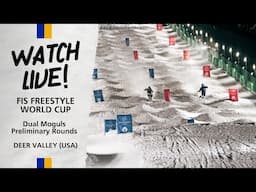 LIVE | Deer Valley - Preliminary Rounds - Dual Moguls | FIS Freestyle Skiing