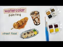 Paint With Me: Street Food