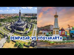 DENPASAR VS YOGYAKARTA, KEDUA KOTA PARIWISATA TERKENAL! YANG MANA JUARANYA?