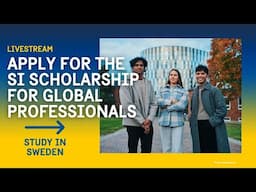 Apply for the SI Scholarship for Global Professionals