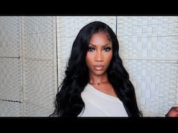 UNICE TRANSPARENT FRONTAL WIG REVIEW 24 INCHES BODYWAVE