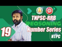 Number series  in Tamil I RRB NTPC I TNPSC I Reasoning I shortcuts basics and tricks