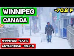 Why 800,000 People Live In North America's Coldest City...