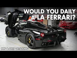 Daily-Driven La Ferrari Gets a Hypercar Detailing Makeover!