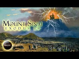 Moses At Mount Sinai | Exodus 19 | God appears on Mount Sinai | Mount Sinai on Fire