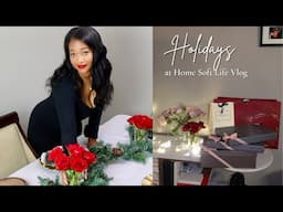 Winter Homemaking | What I got for Christmas. Holiday Party GRWM. Celine Shopping. Baking. Home Haul