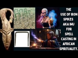 The Use of Iron Spikes  aka  Anvil Staple for  Spell Casting  in African Spirituality.