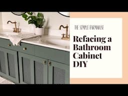 DIY Bathroom Cabinet Makeover