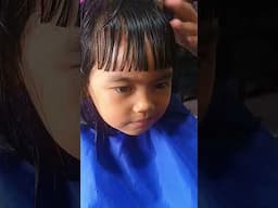 Potong Rambut Kakak Adek Riri #mylove #myfamily #mylittleangel #anak #rara #riri