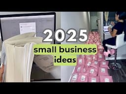 25 Best-Selling Small Business Ideas You can Start in 2025