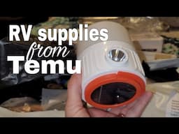 Affordable & Useful RV Supplies from Temu and So Much More!