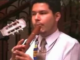 Mexique musique sud américaine avec la flute de pan