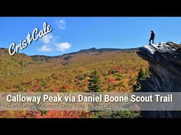 Calloway Peak Daniel Boone Scout Trail | Fall Hike | Grandfather Mountain State Park, North Carolina