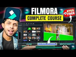 FREE Video Editing Course ✅ Wondershare Filmora 14 (Hindi)