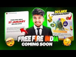 Free Fire India Launch Date "27 JANUARY" ☠️🔥 100 CONFORM ✅️