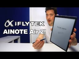 The Future of Note Taking is Here! IFLYTEK AINOTE Air 2 Review!