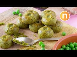 Green Pea Cookies | 青豆饼 | Biskut Kacang Hijau [Nyonya Cooking]