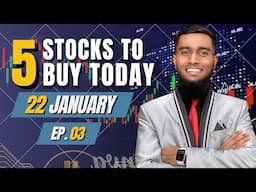 Intraday Stocks To Buy Today | 22 January 2025 | High Momentum Stocks