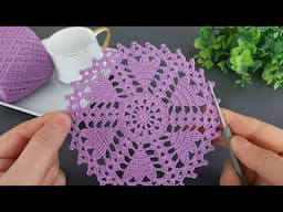 WOW! Gorgeous Flower Crochet Pattern 🌸 | Simple & Stunning Tutorial for Beginners