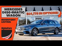 Great Find! Mercedes E450 Wagon w/ Designo Color, AMG Line, & More!