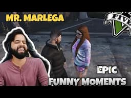 Mr Marlega Funny Moments || GTA V RP HIGHLIGHTS || Ft - @Rakazone Gaming , @Ez4Bunny ,