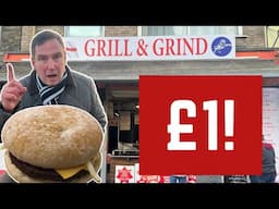 The CHEAPEST REVIEW I've Ever Done! £1 BURGER!