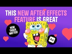 This New After Effects Feature is Great! - New Track Mattes!