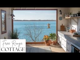 Cozy Winter Cottage Decor, Coastal Home Vibes & Relaxing Music - A Perfect Blend!