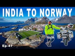 World's most Beautiful FOOTBALL STADIUM 🔥🇮🇳 INDIA TO NORWAY 🇳🇴 & LONDON 🇬🇧| Ep-47