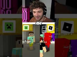 PLAYING ROBLOX IN MINECRAFT