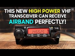 NEW! Radioddity VB-70B - A High Power VHF Ham Radio Transceiver With Perfect Airband Receive!