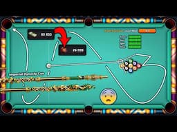 8 Ball Pool - I Spend 3100 Cash For IMPERIAL DYNASTY Cue LEVEL MAX w 26058 Tokens - GamingWithK