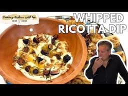 Whipped Ricotta with Rosemary, Infused Olive Oil, Nuts, Honey, Figs | Cooking Italian with Joe