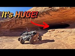 We Found a HUGE Cave! Moab 2024