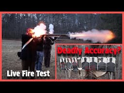 How Accurate were 18th Century Muskets? (Live Fire)