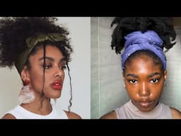 EASY BEAUTIFUL HEADWRAP STYLES