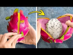 IRIS & KUPAS SEPERTI AHLI! 🍏🔪 TIPS CEPAT UNTUK SETIAP BUAH! 🍍🎈