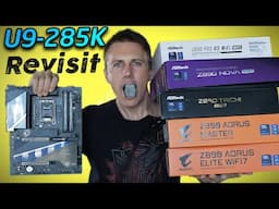 Core Ultra 9 285K 3 Months Later... | Z890 Motherboard Roundup