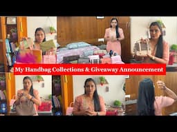 Our 100k Giveaway Announcement|My Handbag Collections|Haircare Routine