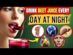 Drink Beet Juice at NIGHT for 1 Week & See What Will Happen to YOU | Benefits of Beet Juice at Night