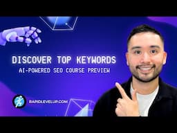 How To Find Keywords For Your Website? 🔍 (AI-Powered SEO Course Preview)