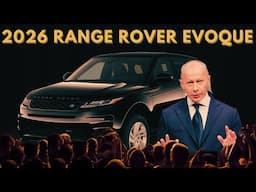 2026 Range Rover Evoque: A Stylish Urban Cruiser