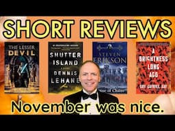 November '24 Book Reviews | Fantasy, Sci-Fi and more