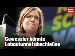 Leonore Gewessler könnte Lobautunnel endgültig abschießen | krone.tv NEWS