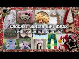 ❄️🧣 Fun & Unique Crochet Gift Ideas for the Holidays w/ Patterns & Tutorials