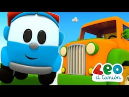 Leo el Camión - Videos y canciones infantiles de Camiones Grandes - 20 min mix