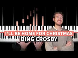 I’ll Be Home For Christmas - Bing Crosby - PIANO TUTORIAL (with chords)