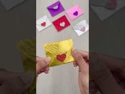 DIY Cute origami mini envelope 💌 | How to make an envelope no cutting