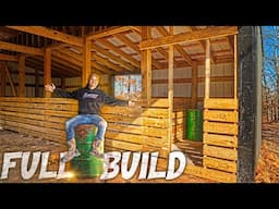 I Built a BARN For HOMESTEADING in ONE DAY and You Can TOO!