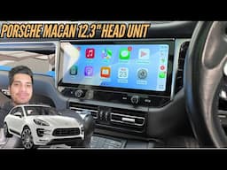 Porsche Macan (2014-2019) 12.3" Head Unit Full Install (Wireless CarPlay / AA / YOUTUBE)